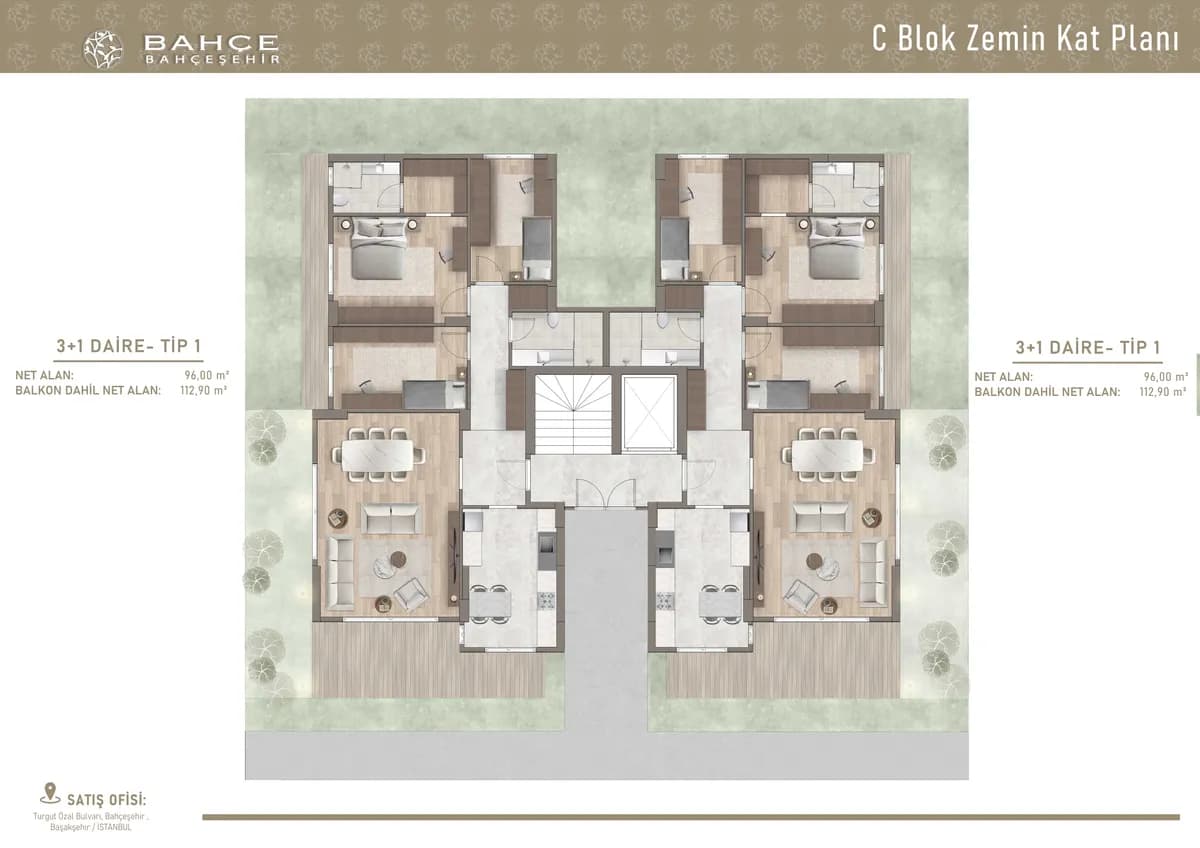 New Development in the Heart of Bahçeşehir image 3