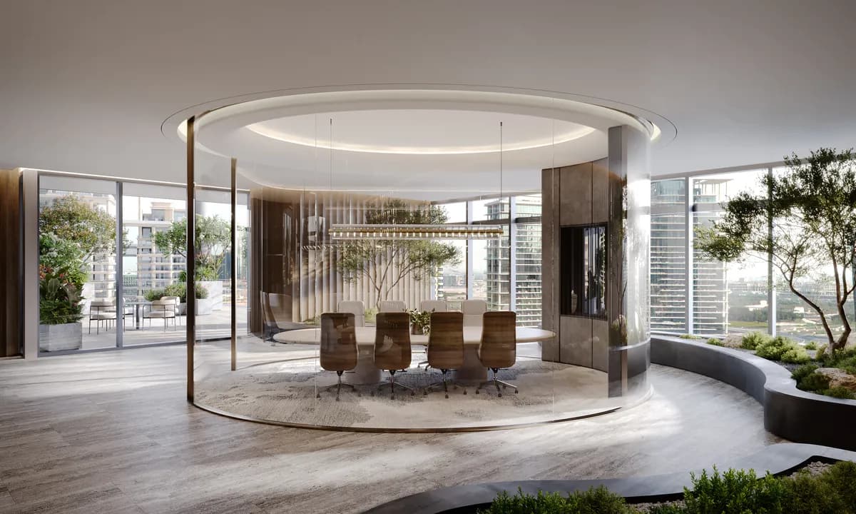 Ultra-Luxury Commercial Offices in Business Bay, Dubai by Omniyat image 3