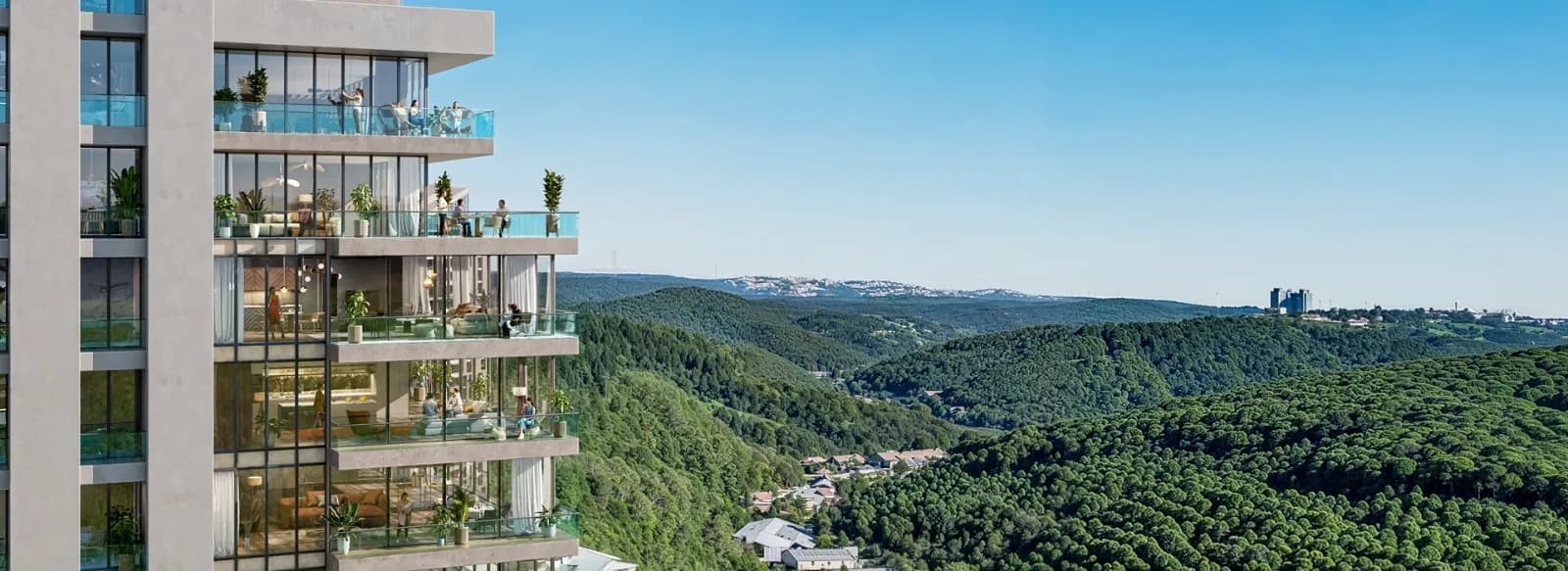 Forest-Edge Residences · Maslak, Istanbul image 3