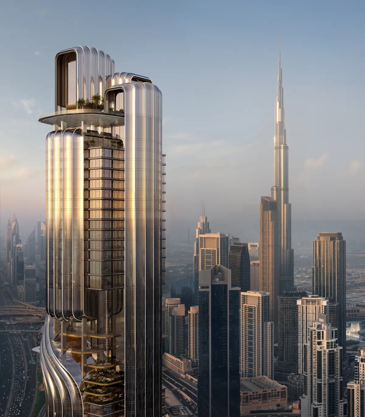 Ultra-Luxury Commercial Offices in Business Bay, Dubai by Omniyat