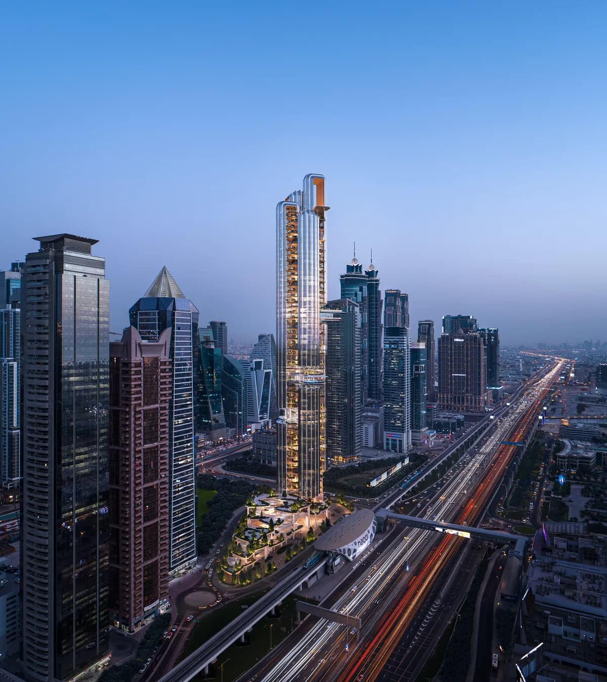 Ultra-Luxury Commercial Offices in Business Bay, Dubai by Omniyat