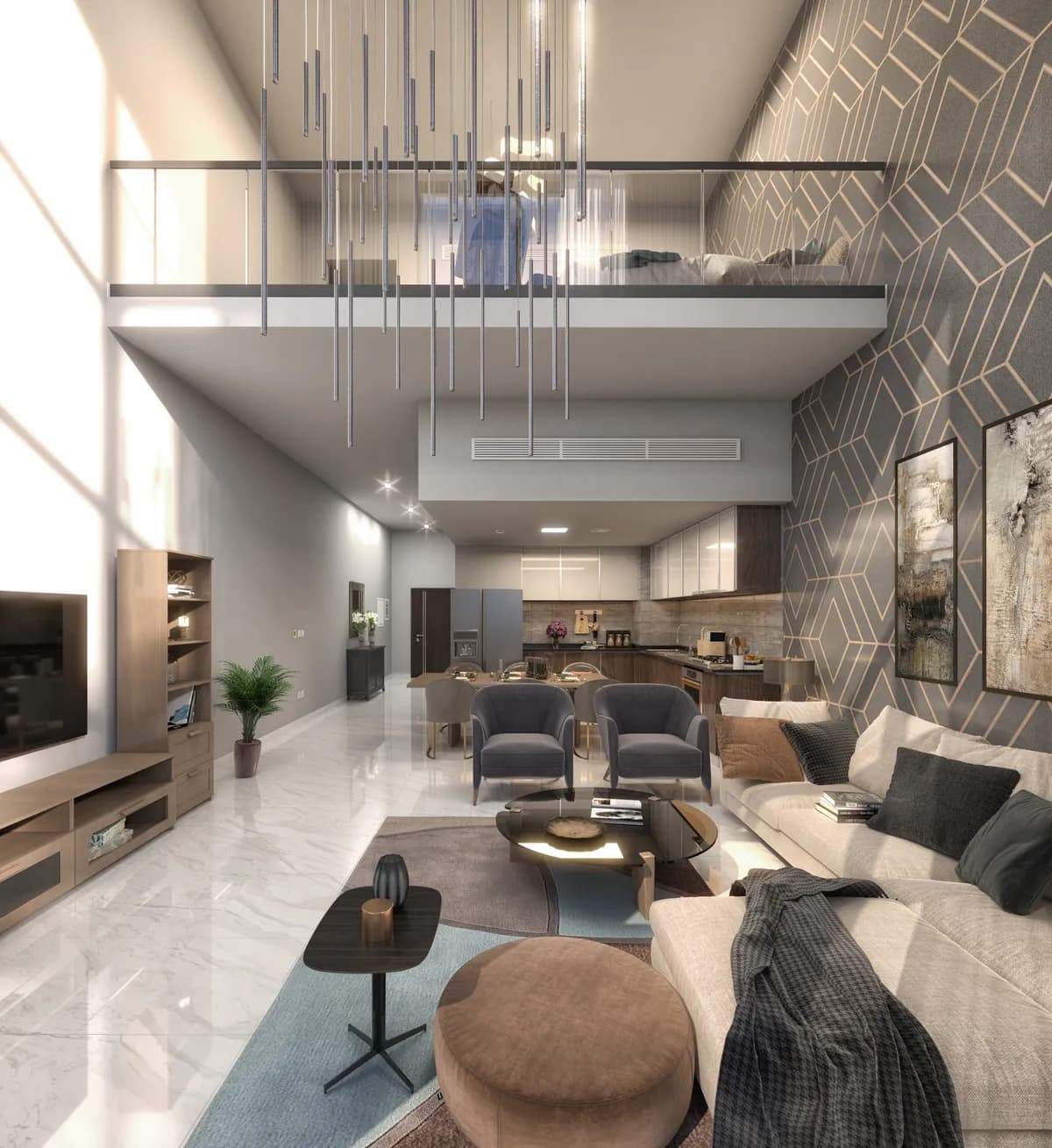 Luxury Townhouses in Dubai Investment Park by Reportage Properties | 10/90 Payment Plan image 2