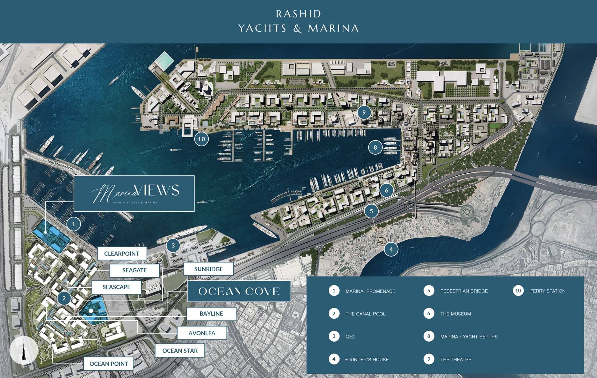 Marina Views at Rashid Yachts & Marina image 2