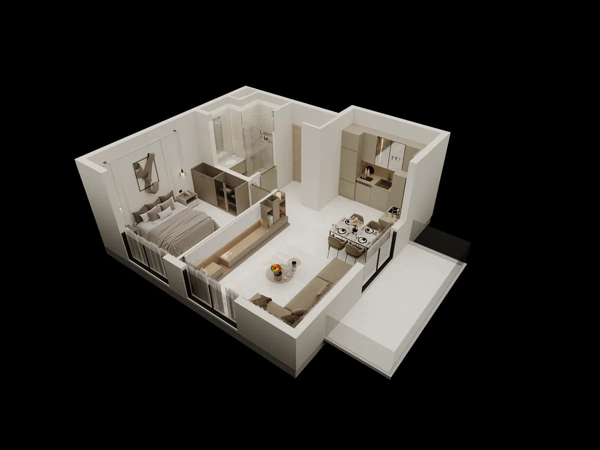 4-bedroom Apartment in Alanya